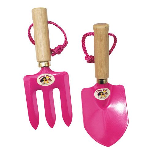 Kids Garden Trowel and Fork Set Amazon.co.uk Toys & Games
