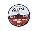 ABN 3in T27 60 Grit Zirconia Alumina Flat Flap Disc Roloc Roll Lock Sandpaper Wheels 10 PK - Maximum 8,000 to 10,000 RPM