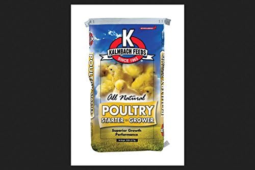 Kalmbach Feeds All Natural Flock Starter Grower Crumble, 50 lb