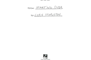 Chris Stapleton - Starting Over: Piano/Vocal/Guitar Songbook