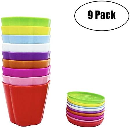 24 inch square plastic plant pots