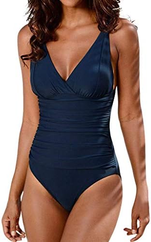 ALLYOUNG Women's Swimwear Swimming Tankini Padded Swimsuit Monokini Push Up Bikini Sets