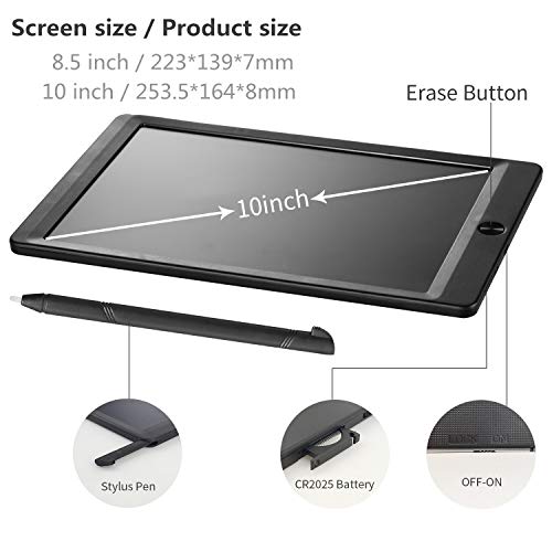 image for Coxtnbio LCD Writing Tablet Colorful Screen Kids Tablet with Lock Elec