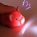 3 Pack PBY Oink Piggy Animal Design Keychain with LED Light and Sound