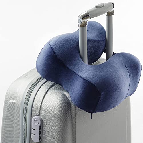 Lewis N. Clark Contoured Memory Foam Hexform Travel Cervical Neck Pillow for Shoulder & Neck