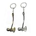 2Pack Avengers Hammer Keychain Infinity War Thor Stormbreaker Exquisite Keyring