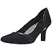 Rockport Women's Sharna Blocked Dress Pump, Black Soft Microsuede, 6.5 M US