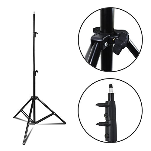 LimoStudio-14-inch-Diameter-Dimmable-Continuous-Round-Ring-Light-for-Beauty-Facial-Shoot-Light-Stand-Tripod-Cell-Phone-Spring-Clip-Holder-Camera-Adapter-Photo-Studio-AGG2418V3