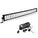YITAMOTOR LED Light Bar 32 inches Curved Light Bar Off Road Lights and Free Wiring Harness Compatible for Truck, Jeep, Pickup, 4WD, 4X4, ATV, UTE, SUV, Boat, 180W Fog Driving Light
