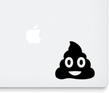 Amazon Com Ak Wall Art Poop Emoji Vinyl Decal Outdoor