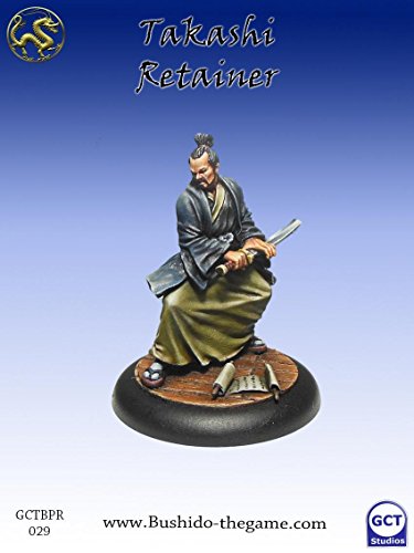 Bushido Miniatures - Prefecture of Ryu 32mm Takashi Retainer