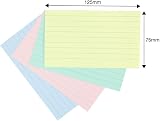 Summit Mega 400 Pack Revision Flash Cards 125x75mm Assorted 180gsm view 2