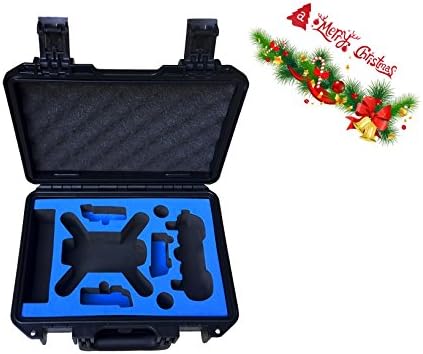 Protective Carrying Case for DJI Spark Drone, Portable Traveling Hard Case for Spark Quadcopter and Accessories-Props, Charger, 3 Batteries, Remote Controller, Cables and Other Items-KIMHY