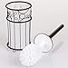 iDesign Twigz Bath, Toilet Bowl Brush and Holder for Bathroom Storage - Bronze