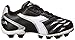 Diadora Capitano MD JR Soccer Shoe (Little Kid/Big Kid), Black/White/Silver, 13 M US Little Kid