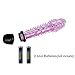 Crystal Prickly Shock AV Barbed Spike Vibrator Stick Rod for Women, MLSice Female Vaginal Stimulator Masturbation Massage Stroker Magic Wand Clitoral G Spot Dildo Vibrators - Pink