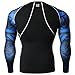 Fixgear Mens Womens Sport MMA Compression Base Layer T Shirt Long Sleeve S~4XL