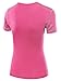 Neleus Women's 3 Pack Compression Wear Athletic Shirts,002,Black,Blue,rose Red,USA M,EUR L