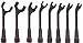 Moody 58-0151 8-Piece Open End SAE Wrench Set