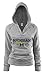 MJ Soffe NCAA Michigan Wolverines Junior Rugby Deep College Logo V-Neck Fleece Hoodie, Large