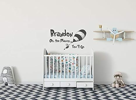 dr seuss nursery wall decals