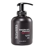 Scruples Smooth Out Hair Straightening Gel (8.5oz) - Anti-Frizz Hair Balm for Men & Women - Conditioning & Smoothening Cream - Controls Curls - Suitable for All Hair Types