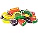 Funtasty Fruit Slices Jelly Candy Assorted Flavors, Individually Wrapped, Bulk 5 Pounds
