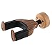 Guitar Hanger，Guitar Hook Holder Wall Mount，DODOMI Auto Grip System Lock Safe Lock Hardwood Studio Hanger for Guitar Bass (Rosewood)