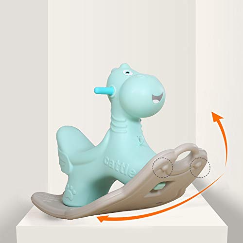 Kinder Rocking Horse Schaukelpferd Schaukelpferd-Baby-Holz-Fahrt auf Spielzeug for 1-5 Jahre alter Rocker-Spielzeug for… – Bild 2
