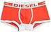 Diesel Men's Hero Fresh and Bright Cotton Modal Trunk, Red, Medium