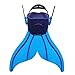 Mermaid Swim Fin Kids Monofin Flippers Swim Pool Flippers for Girls / Boys