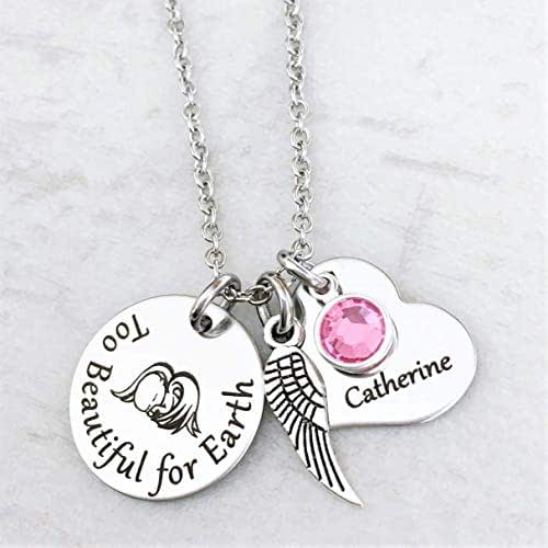 Miscarriage Infant Loss Pendant Necklace for