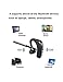 [New Version] Bluetooth Headset,Torondo V4.1 Hand Free Wireless Earpiece Sweatproof Noise Reduction Earbuds with Microphone Crystal Clear Sound for Business/Trukers/Driver Pair with Android Iphone