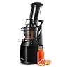 Powerful-Masticating-Juicer-for-Whole-Fruits-and-Vegetables-Fresh-Healthy-Juice-Sorbet-Ice-Cream-Wide-Mouth-75mm-Feeding-Chute-BPA-Free-240-Watt-Cold-Press-Black-Stainless-Steel-Fridja-f1900 FRIDJA Powerful Masticating Juicer for Whole Fruits and Vegetables, Fresh Healthy Juice, Sorbet, Ice Cream, Wide Mouth…