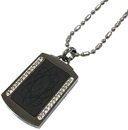 Anti EMF Radiation Protection Pendant, Scalar Energy Pendant Volcanic Lava Negative Ions Energy Pendant Necklace Orgone Pendant, Black Tourmaline, Electromagnetic Field Protection