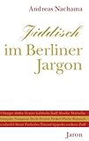 Front cover for the book Jiddisch im Berliner Jargon by Andreas Nachama