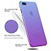 7 Purple Transparent Case