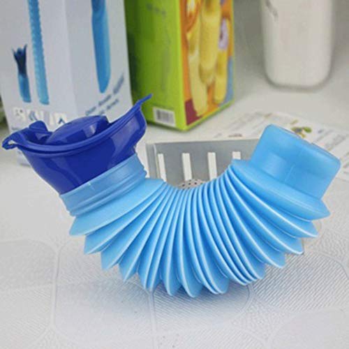 Sandistore Clearance! Emergency Urinal,Male & Female Urination Device,Portable Mini Outdoor Camping Travel Shrinkable Personal Mobile Toilet Potty Pee Bottle for Kids Adult (750 ML)(Ship From USA)