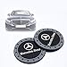 3Inc Tough Car Logo Vehicle Travel Auto Cup Holder Insert Coaster Can for Mercedes-Benz S Serie,E Serie,C Serie,W Series,A Series,etc All Models