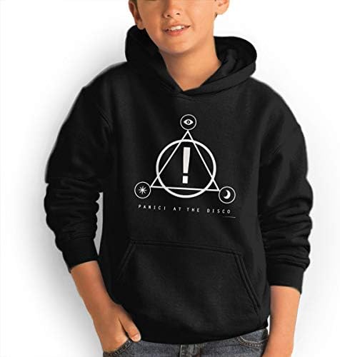 AlvinGuy Youth Boys and Girls Panic! at The Disco Logo Pockets Jackets Sweatshirts Hoodies Hooded