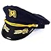 Tigerdoe Mini Hat Headbands - Yacht Captain Costume Headbands (2 Pack)