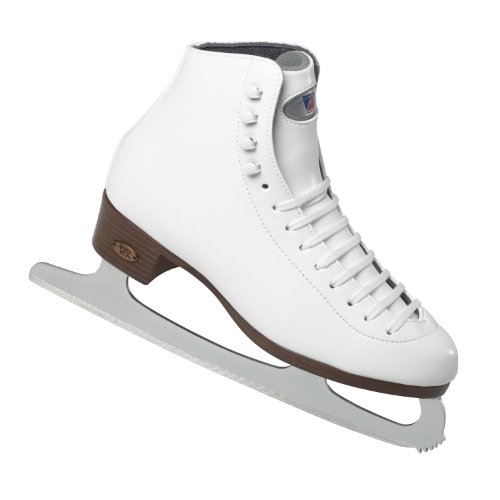 Riedell 15 Girls White Figure Skates (Juvenile 9.5)