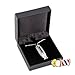 MD Mini Clipper Necklace & Lapel Pin Gift Set - Silver