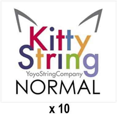 Kitty String Yo-Yo String 10 pk - Normal (Black)