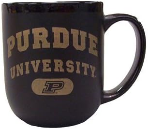 Purdue Boilermakers Coffee Mug Gold Imprint