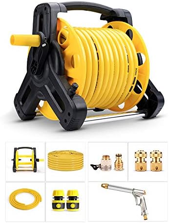 ポータブルデザイン ホースストレージホースホルダー水道管のトラック庭のホースは 内蔵の水パイプ スプリンクラーをガーデンホースリールカートじょうろセットを ラックスタンド 30m Hotelstatt Se