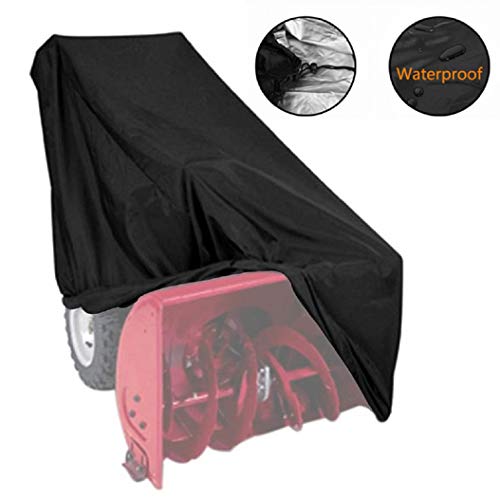 image for F Fellie Cover Waterproof Snow Thrower Cover Two Stage Snow Blower Cov