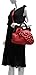 ScarletonRose Pink Wood Handle Handbag H120810 - Red