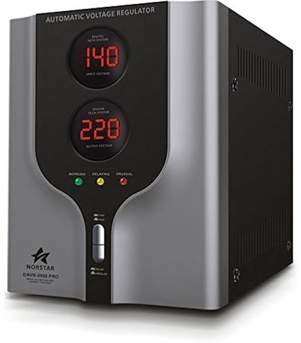 LiteFuze LF-1000 Heavy Duty Step-Up Voltage Converter - 1000W 110V To 220V Transformer With Watt Meter & Circuit Breaker - CE Certified
