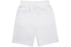 JIAHONG Boys Shorts Soft Drawstring Summer Athletic Shorts Pull on Short Classic Boy Toddler Shorts 3-12 Years